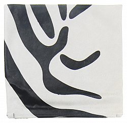 Kuhfell-Kissen (kissenbezug) 45 x 45 cm