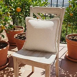 Housse de coussin - Dorena (gris)