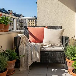 Kissenbezug - Luana (rot)