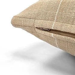 Kissenbezug - Martina Stripe (beige/weiß)
