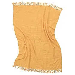 Couvertures - Nalani cotton throw (orange)