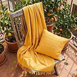 Decken - Nalani cotton throw (orange)