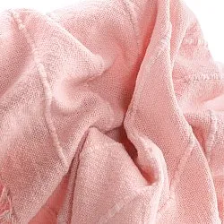 Couvertures - Nalani cotton throw (rose)