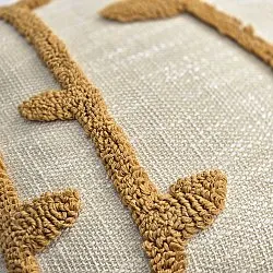 Kissenbezug - Vine (weiß/gelb)