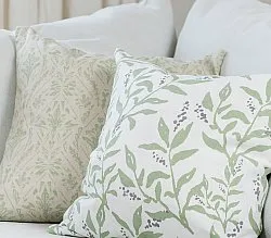 Kissenbezug x 2 - Minna (grün)