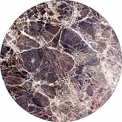 Rund Teppich - Sines (violett)