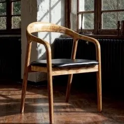 Fauteuil à accoudoirs - Aspa (nature) - 2 pièces