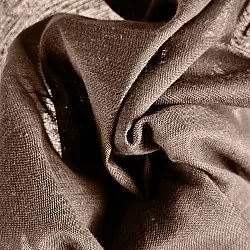 Rideaux Lot de 2 - Rideau mélange lin Lumira (marron foncé)