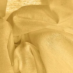 Rideaux Lot de 2 - Rideau mélange lin Lumira (ocre)