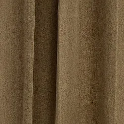 Vorhänge - Verdunkelungsvorhänge Galilea (dunkelbraun)