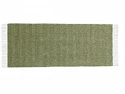 Kunststoffteppiche - Der Horred-Teppich Maja Mix (oliv)