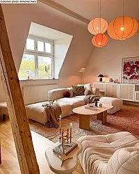 Hochflorteppiche - Mareto Natural Cotton Shaggy (braun)