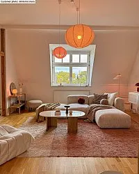 Hochflorteppiche - Mareto Natural Cotton Shaggy (braun)