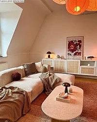 Hochflorteppiche - Mareto Natural Cotton Shaggy (braun)