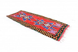 Marokkanische Berber Teppich Boucherouite 315 x 120 cm