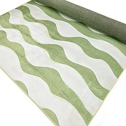 Wilton-Teppich - Marsala (grün/weiß)