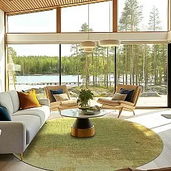 Rund Teppich - Albaida (grün)