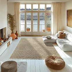 Hochflorteppiche - Amberley Natural Cotton Shaggy (beige)