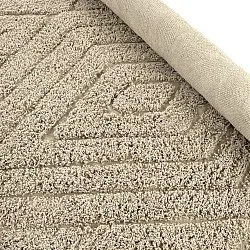 Hochflorteppiche - Amberley Natural Cotton Shaggy (beige)