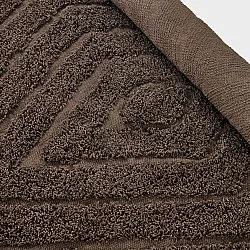 Hochflorteppiche - Amberley Natural Cotton Shaggy (braun)