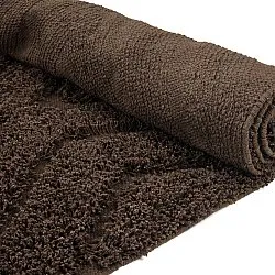 Hochflorteppiche - Amberley Natural Cotton Shaggy (braun)