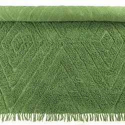 Hochflorteppiche - Amberley Natural Cotton Shaggy (grün)