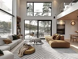 Wilton-Teppich - Amorgos (grau)