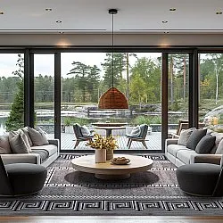 Wilton-Teppich - Ankara Versace (grau)