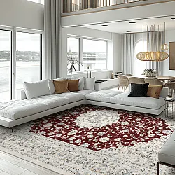 Tapis Wilton - Arabella (bordeaux)