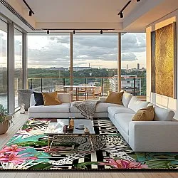 Wilton-Teppich - Panthera (mehrfarbig)