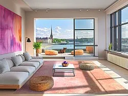 Wilton-Teppich - Baden (rosa)