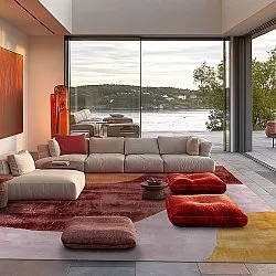 Tapis Wilton - Barcelone (violet)