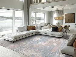 Wilton-Teppich - Bardia (blau/grau)