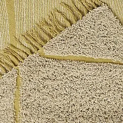 Hochflorteppiche - Bellevue Natural Cotton Shaggy (beige/braun)