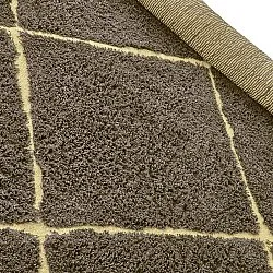 Hochflorteppiche - Bellevue Natural Cotton Shaggy (braun/gelb)