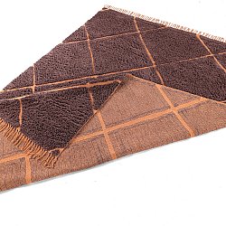 Tapis shaggy - Bellevue Natural Cotton Shaggy (rouge/orange)
