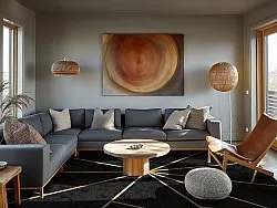 Wilton-Teppich - Bellizzi (schwarz)