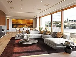 Wilton-Teppich - Bovera (rot)