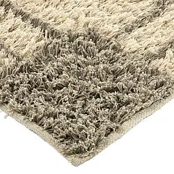 Hochflorteppiche - Cataya Natural Cotton Shaggy (beige/taupe)