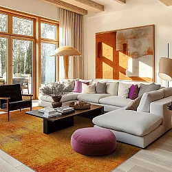 Wilton-Teppich - Cesano (orange)