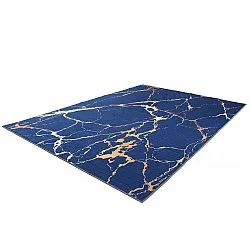 Wilton-Teppich - Cesina (blau/gold)