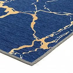 Wilton-Teppich - Cesina (blau/gold)