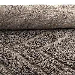 Hochflorteppiche - Conara Natural Cotton Shaggy (taupe)