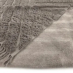 Hochflorteppiche - Conara Natural Cotton Shaggy (taupe)