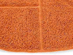 Runde Teppiche - Cremona Natural Cotton Shaggy (orange)