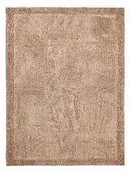 Hochflorteppiche - Ebba Natural Cotton Shaggy (braun)