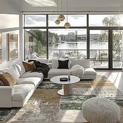 Wilton-Teppich - Ephesus (grün)