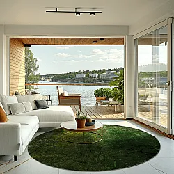 Rund Teppich - Estrada (grün)