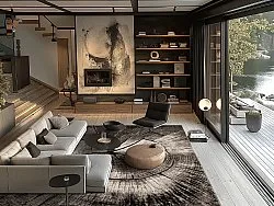 Wilton-Teppich - Event (grau)