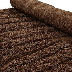 Hochflorteppiche - Farley Natural Cotton Shaggy (braun)